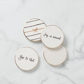 Charmed Life 4-Piece Coasters